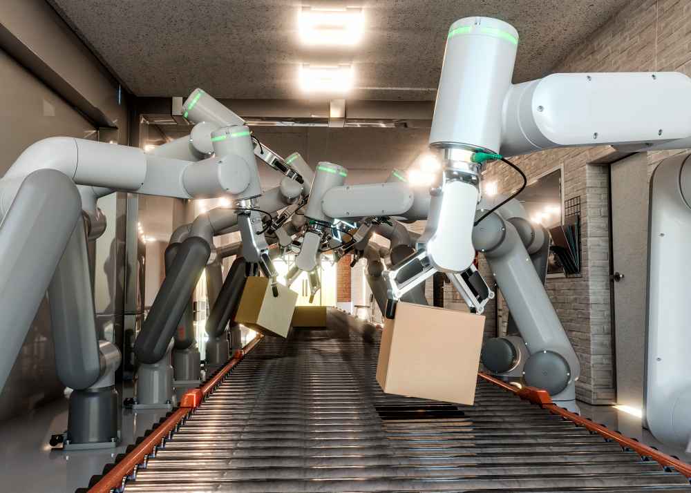 Ilustrasi Collaborative robot